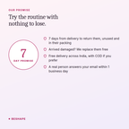 BeShape promise for the anti-heel silicone gel socks