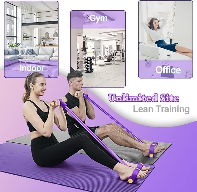 Use the pedal puller at home, in the gym or at the office