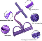Pedal puller band details: latex tubes, foam handles and foot pedals